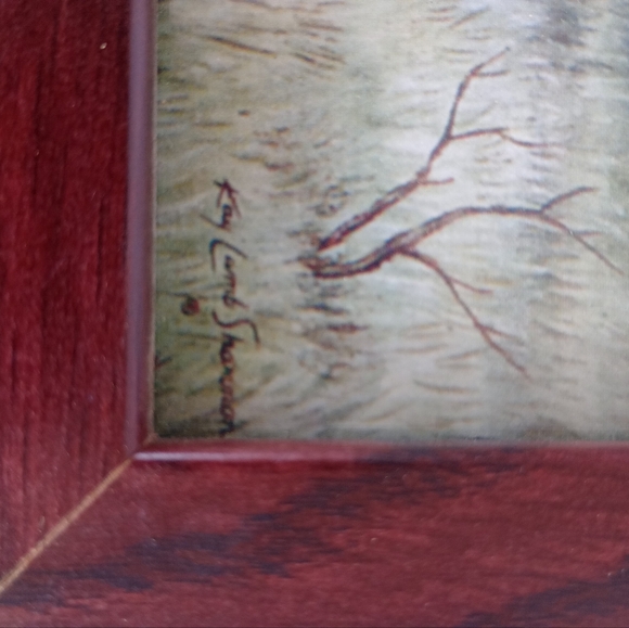 Kay Lamb Shannon Coca-Cola Country Store Framed Wall Art | Rustic Americana Farm - Picture 11 of 13